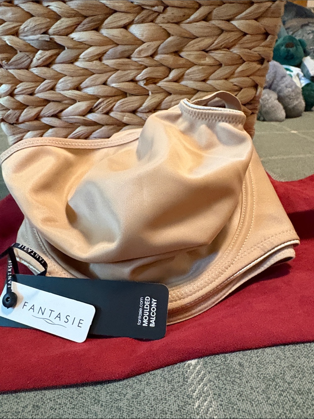 Fantasie Beige Smooth Moulded Bra